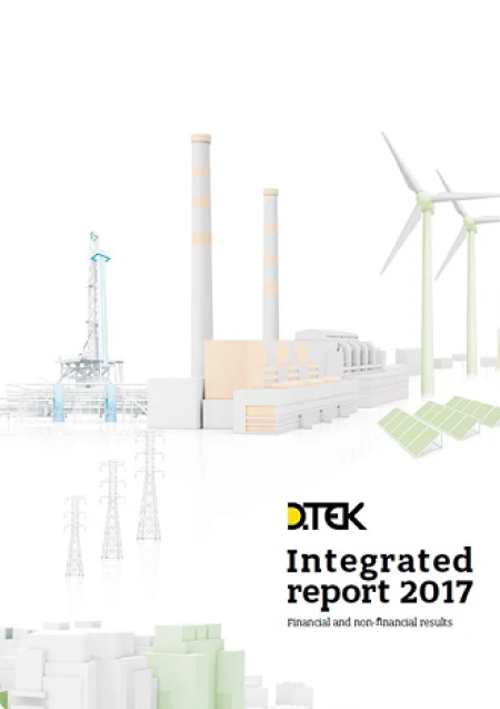 DTEK Integrated Report - 2017Financial and non-financial results