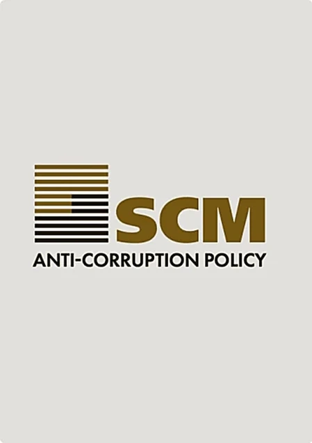 Anti-Corruption Policy of SCM