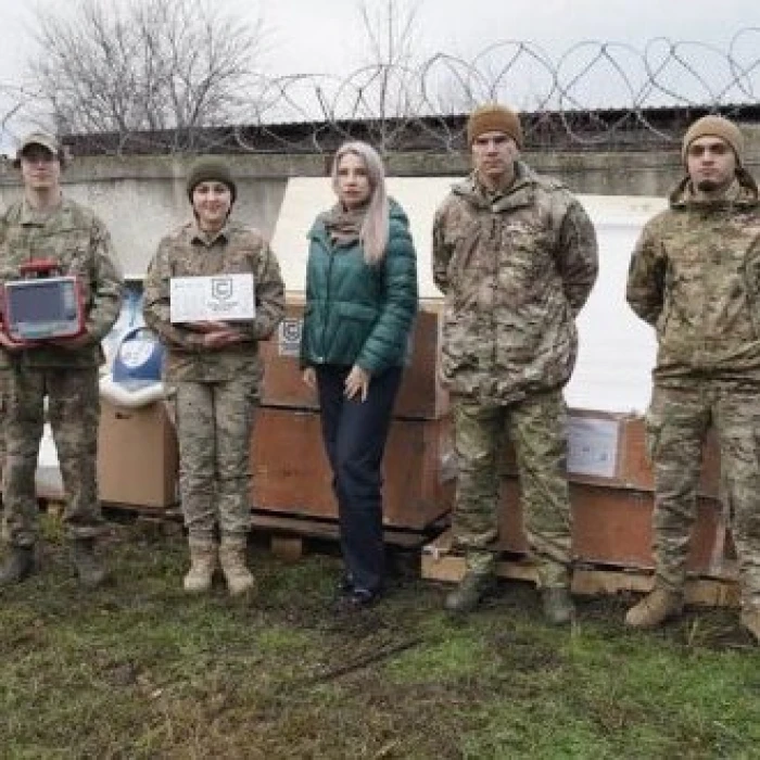 The 12th Brigade of the National Guard of Ukraine "Azov" Received Equipment for a Field Hospital from the Rinat Akhmetov's “Steel Front” initiative