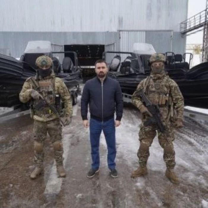 Military boats handover