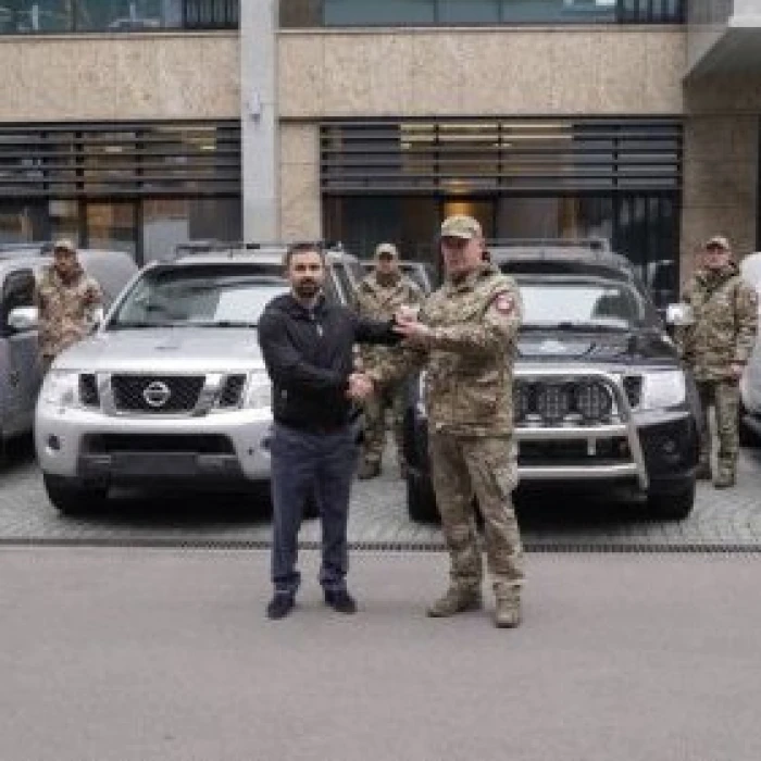 Vehicle handover to the military