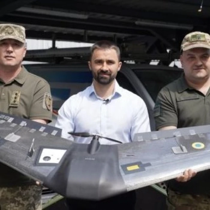 Presentation of unmanned aerial vehicle equipment