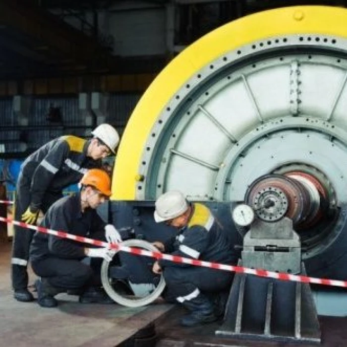 Industrial machinery maintenance