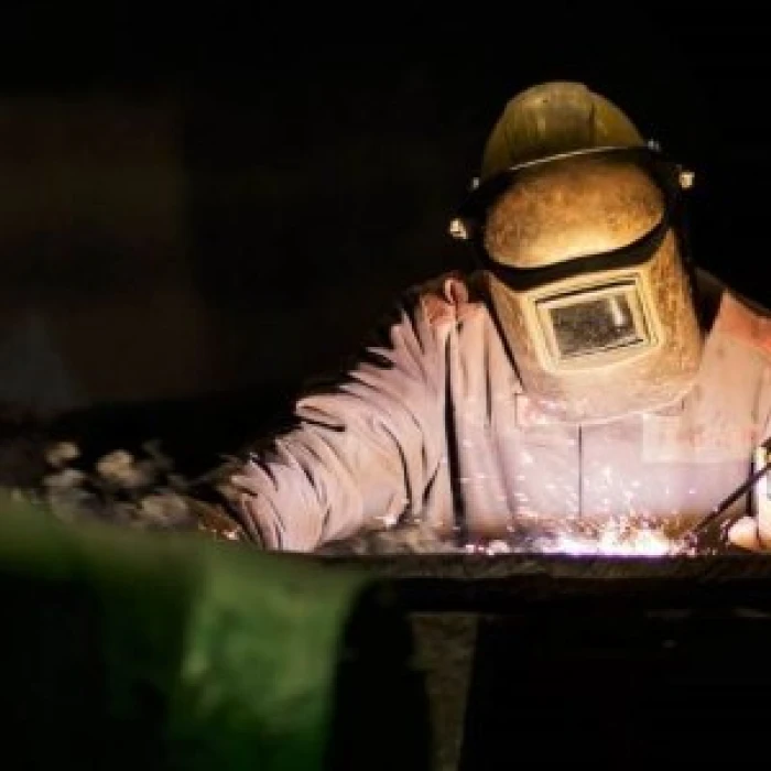 Industrial welding process