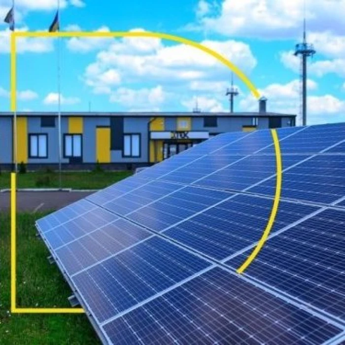 Solar power plant installation