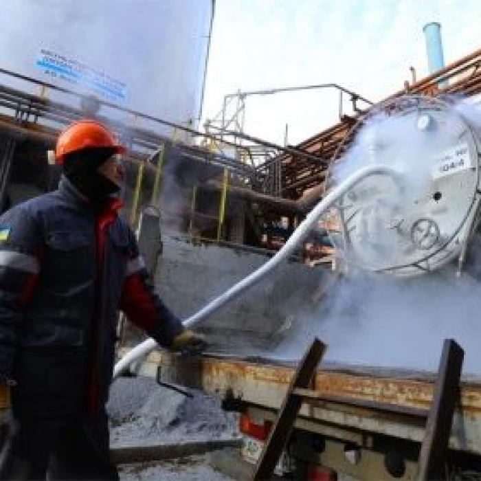 Industrial worker handling equipment