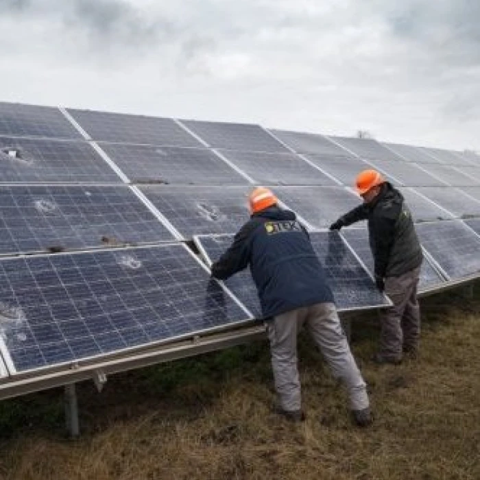 Solar panel maintenance