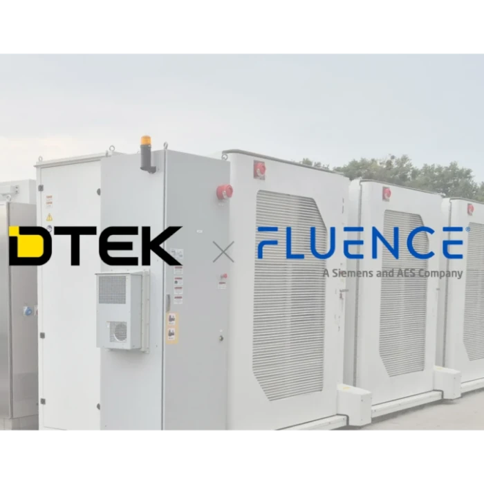 DTEK and Fluence battery storage facility in Ukraine