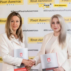 Rinat Akhmetov Foundation - Heart of Azovstal cooperation memorandum