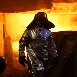 Metinvest steel worker