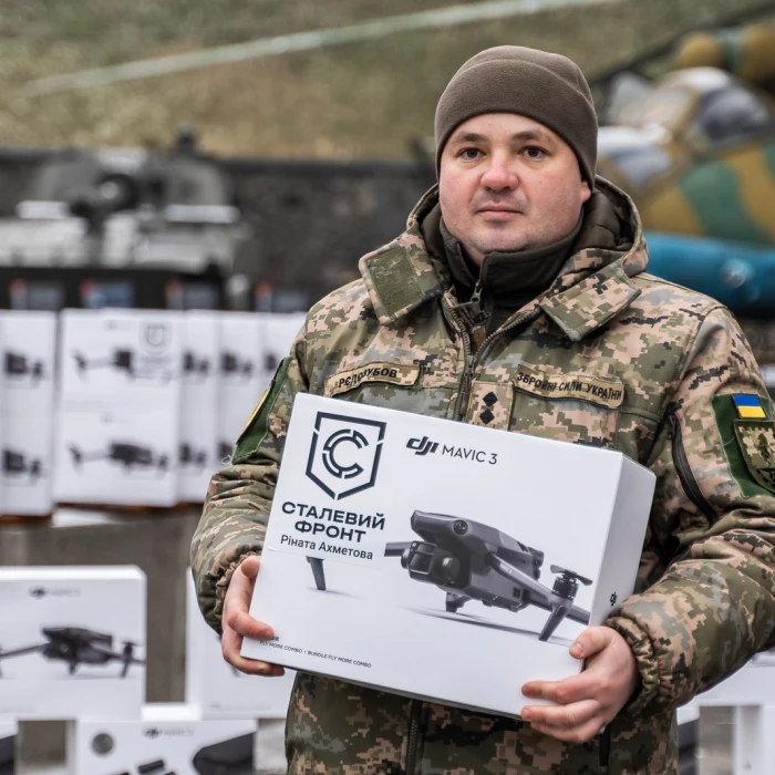 Rinat Akhmetov's Steel Front support for Defence Forces of Ukraine