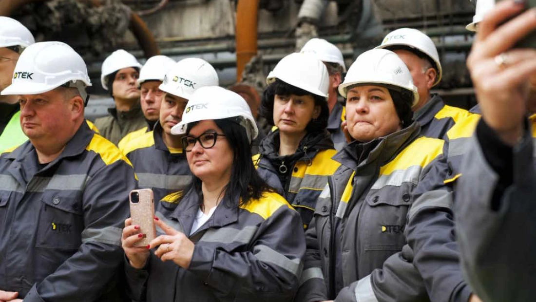 Energy Workers Are True Heroes: Minister of Energy Denys Shmyhal and Sviatoslav Vakarchuk Honour DTEK Staff