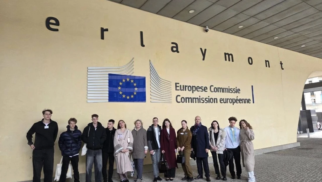 Ukrainian Youth Delegation Visits Brussels, Supported By SCM Companies