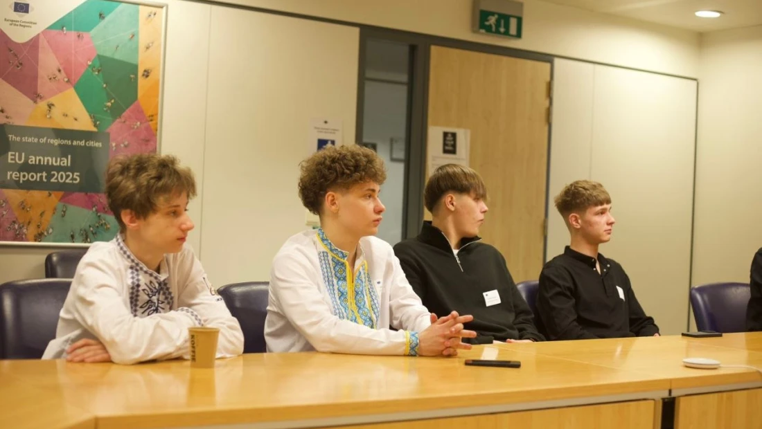 Ukrainian Youth Delegation Visits Brussels, Supported By SCM Companies