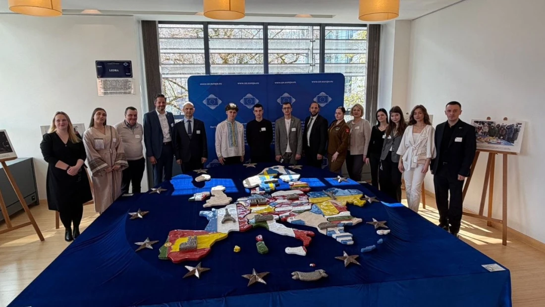 Ukrainian Youth Delegation Visits Brussels, Supported By SCM Companies