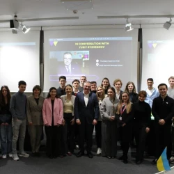 Metinvest CEO Yuriy Ryzhenkov at Warick University