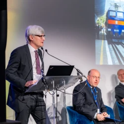 Volodymyr Demenko, CEO of Levada Cargo at EU-Ukraine Business Summit 2026 in Brussels