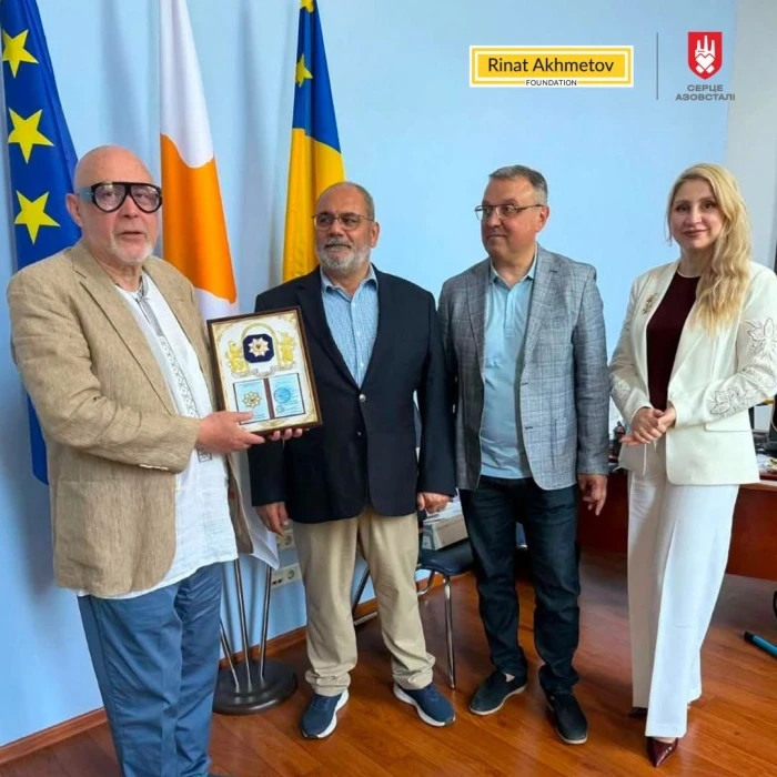 The Rinat Akhmetov Foundation and the Republic of Cyprus have agreed to develop joint programmes of post-traumatic growth for Ukrainian veterans.