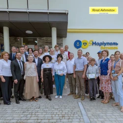 Rinat Akhmetov Foundation, France and IOM open new social housing