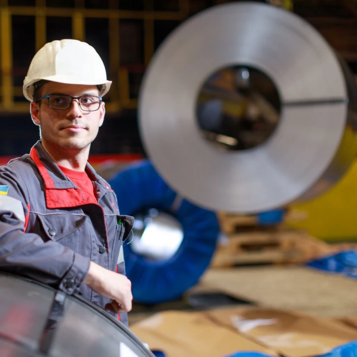 Zaporizhstal worker