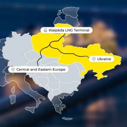D.Trading books LNG capacity in Klaipeda (Lithuania) for 2027, strengthening supply routes to Central and Eastern Europe