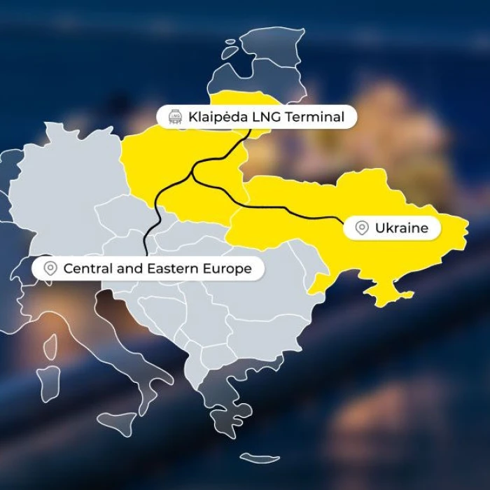 D.Trading books LNG capacity in Klaipeda (Lithuania) for 2027, strengthening supply routes to Central and Eastern Europe