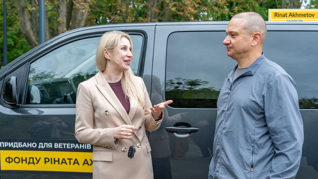 Rinat Akhmetov Foundation supports the Iron Warriors Petanque Arena for veterans in Kyiv