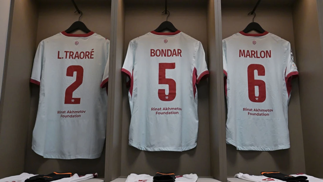 How Shakhtar Donetsk uses its Champions League shirts to speak for Ukraine