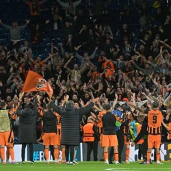 Shakhtar FC at Stamford Bridge stadium