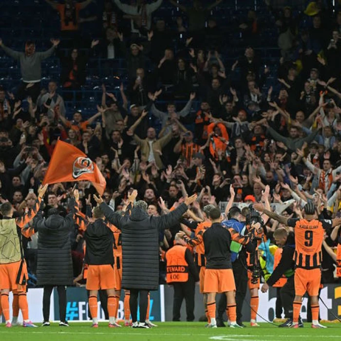Shakhtar FC at Stamford Bridge stadium